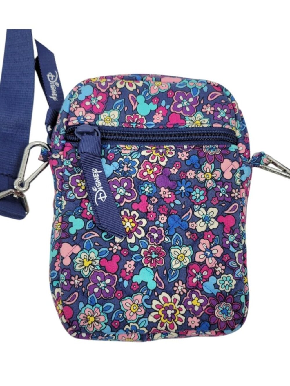 Vera Bradley Disney Convertible Crossbody Sensational Mickey Ditsy RFID 7x5